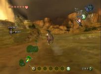 une photo d'Ã©cran de The Legend of Zelda - Twilight Princess sur Nintendo Gamecube